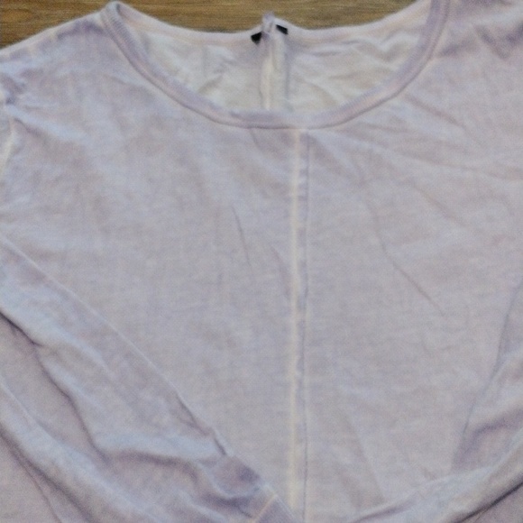 Barney's Co op light purple light weight long sleeve shirt - Picture 4 of 6